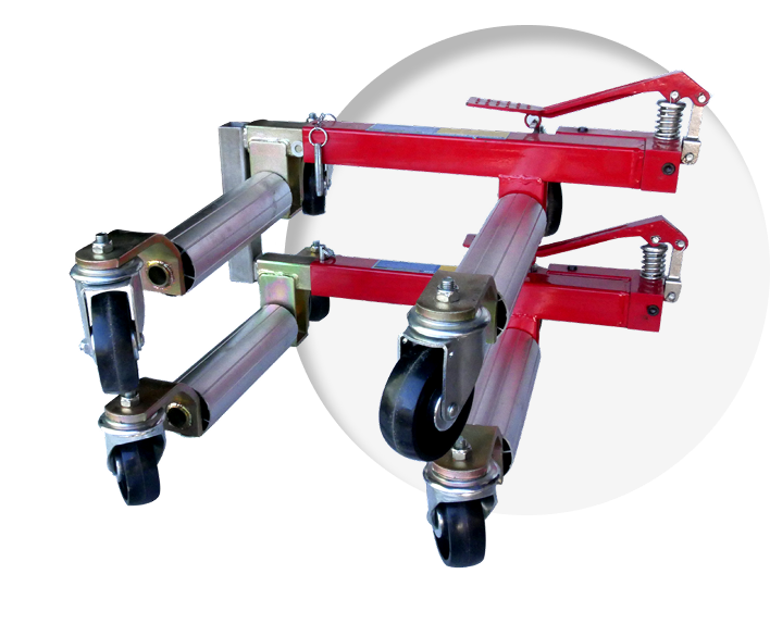 offre de 2 Chariots de déplacement Gojak Auto-Roll hydraulique